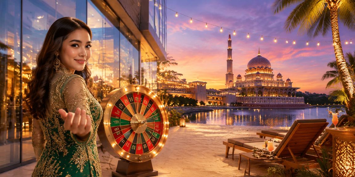 Permainan rolet bergaya Malaysia di platform 134