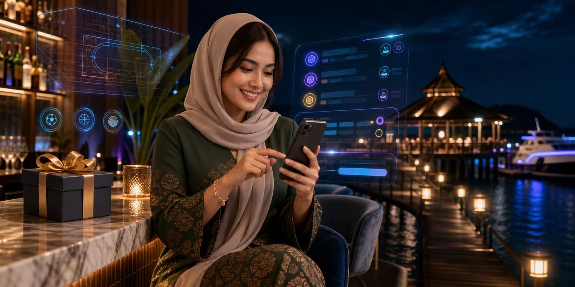 Pengguna mudah alih dari Terengganu mengakses platform 134 untuk bertaruh kriket
